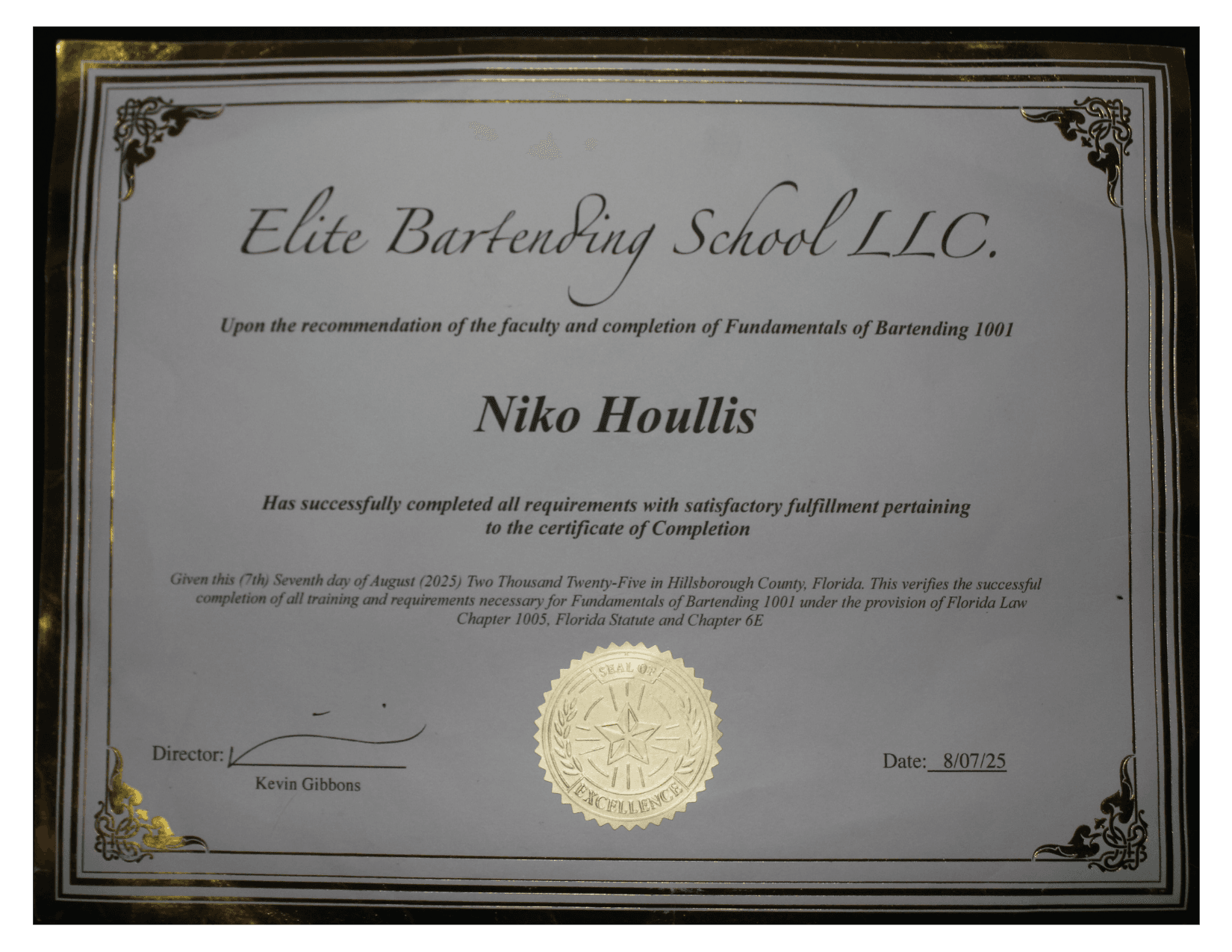Elite Bartending School